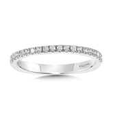 Wg Straight Diamond Wedding Band